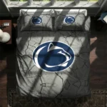 Penn State Nittany Lions Cracked Texture Bedding Set Best Selling