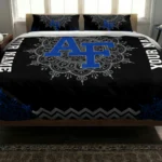 Personalized Air Force Falcons Mandala Lacework Bedding Set Best Selling