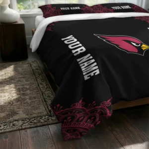 Personalized Arizona Cardinals Mandala Lacework Bedding Set Fashion Forward