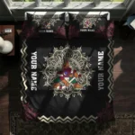 Personalized Arizona Coyotes Mandala Lacework Bedding Set Best Selling