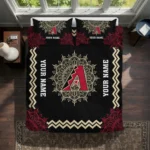 Personalized Arizona Diamondbacks Mandala Lacework Bedding Set Best Selling