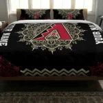 Personalized Arizona Diamondbacks Mandala Lacework Bedding Set Best Selling