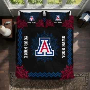 Personalized Arizona Wildcats Mandala Lacework Bedding Set Best Selling