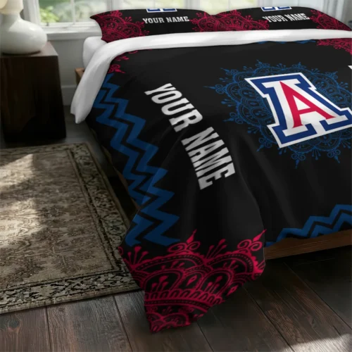 Personalized Arizona Wildcats Mandala Lacework Bedding Set Fashion Forward