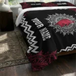 Personalized Arkansas Razorbacks Mandala Lacework Bedding Set Best Selling