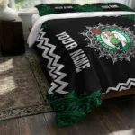 Personalized Boston Celtics Mandala Lacework Bedding Set Best Selling