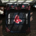 Personalized Boston Red Sox Mandala Lacework Bedding Set Best Selling