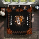 Personalized Bowling Green Falcons Mandala Lacework Bedding Set Best Selling