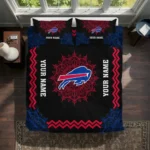 Personalized Buffalo Bills Mandala Lacework Bedding Set Best Selling
