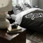 Personalized Chicago White Sox Mlb Logo Bedding Set Best Selling