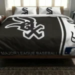 Personalized Chicago White Sox Mlb Logo Bedding Set Best Selling