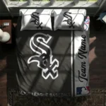 Personalized Chicago White Sox Mlb Logo Bedding Set Best Selling
