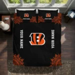 Personalized Cincinnati Bengals Mandala Lacework Bedding Set Best Selling