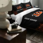 Personalized Cincinnati Bengals Mandala Lacework Bedding Set Best Selling