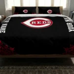 Personalized Cincinnati Reds Mandala Lacework Bedding Set Best Selling