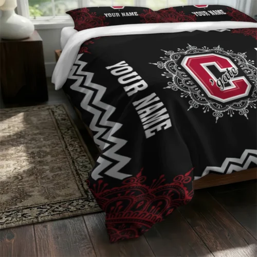 Personalized Colgate Raiders Mandala Lacework Bedding Set Fashion Forward