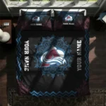 Personalized Colorado Avalanche Mandala Lacework Bedding Set Best Selling