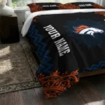 Personalized Denver Broncos Mandala Lacework Bedding Set Best Selling
