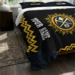 Personalized Denver Nuggets Mandala Lacework Bedding Set Best Selling