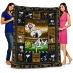 personalized fiu panthers snoopy coach blue quilt blanket best selling.webp