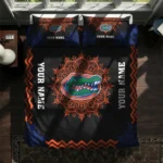 Personalized Florida Gators Mandala Lacework Bedding Set Best Selling