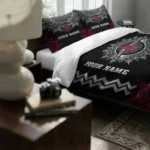 Personalized Houston Rockets Mandala Lacework Bedding Set Best Selling