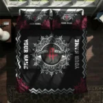 Personalized Houston Rockets Mandala Lacework Bedding Set Best Selling