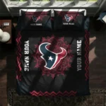 Personalized Houston Texans Mandala Lacework Bedding Set Best Selling