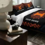 Personalized Illinois Fighting Illini Mandala Lacework Bedding Set Best Selling
