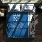 Personalized Kansas City Royals Mlb Logo Bedding Set Best Selling