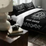 Personalized Los Angeles Kings Mandala Lacework Bedding Set Best Selling