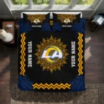 Personalized Los Angeles Rams Mandala Lacework Bedding Set Best Selling