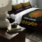Personalized Louisiana Monroe Warhawks Mandala Lacework Bedding Set Best Selling