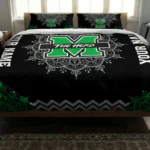 Personalized Marshall Thundering Herd Mandala Lacework Bedding Set Best Selling