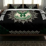 Personalized Milwaukee Bucks Mandala Lacework Bedding Set Best Selling