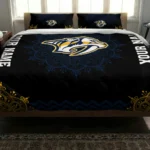 Personalized Nashville Predators Mandala Lacework Bedding Set Best Selling