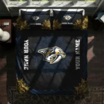 Personalized Nashville Predators Mandala Lacework Bedding Set Best Selling