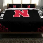 Personalized Nebraska Cornhuskers Mandala Lacework Bedding Set Best Selling