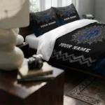 Personalized Nevada Wolf Pack Mandala Lacework Bedding Set Best Selling