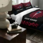Personalized New England Patriots Mandala Lacework Bedding Set Best Selling
