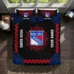 Personalized New York Rangers Mandala Lacework Bedding Set Best Selling