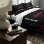 Personalized Ole Miss Rebels Mandala Lacework Bedding Set Best Selling