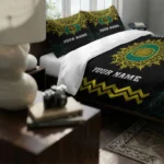 Personalized Oregon Ducks Mandala Lacework Bedding Set Best Selling