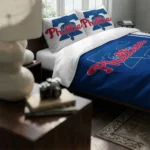 Personalized Philadelphia Phillies Mlb Logo Bedding Set Best Selling