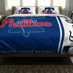 Personalized Philadelphia Phillies Mlb Logo Bedding Set Best Selling