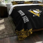 Personalized Pittsburgh Penguins Mandala Lacework Bedding Set Best Selling