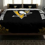Personalized Pittsburgh Penguins Mandala Lacework Bedding Set Best Selling