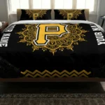 Personalized Pittsburgh Pirates Mandala Lacework Bedding Set Best Selling