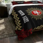 Personalized San Francisco 49ers Mandala Lacework Bedding Set Best Selling