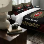 Personalized San Francisco 49ers Mandala Lacework Bedding Set Best Selling